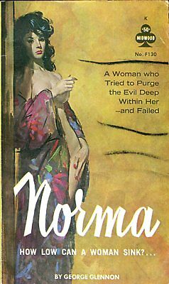 Norma Adult Novel by George Glennon 1961 Midwood 121917lm-ep