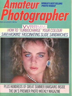 Amateur Photographer Magazine Sam Haskins August 2, 1986 070318lm-ep