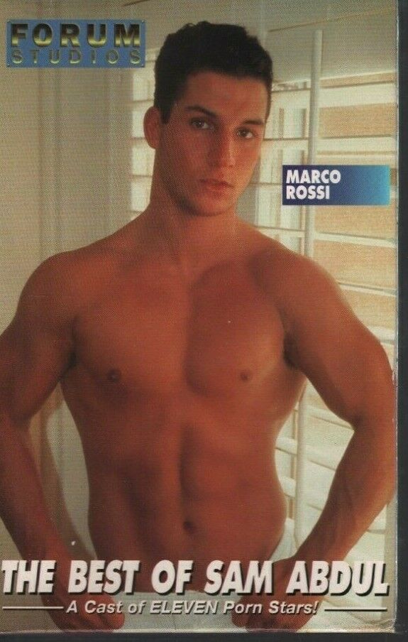The Best of Sam Abdul Marco Rossi Forum Studios Gay Male Adult VHS 061219AMP5