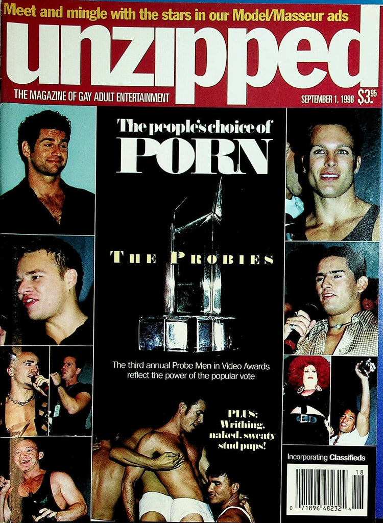Unzipped Gay Magazine People's Choice Of Porn September 1, 1998 060420lm-ep