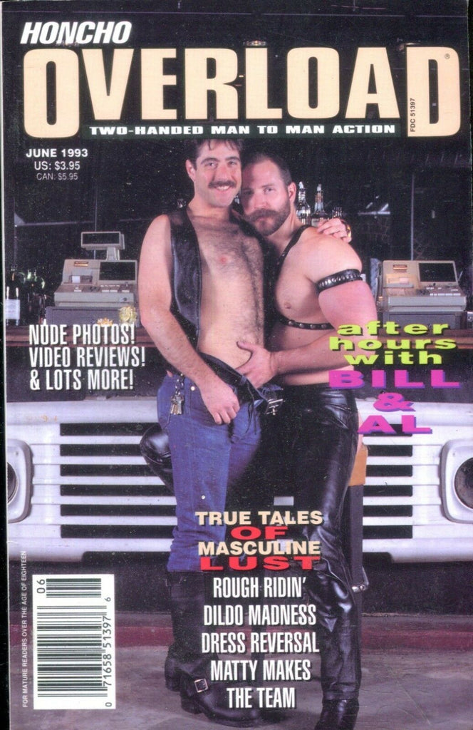 Honcho Overload Gay Digest Rough Ridin' June 1993 020519lm-ep2