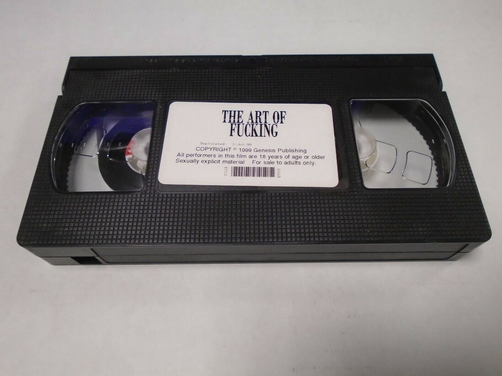 The Art of Fucking 1999 Genesis Publishing Adult VHS 040219AMP