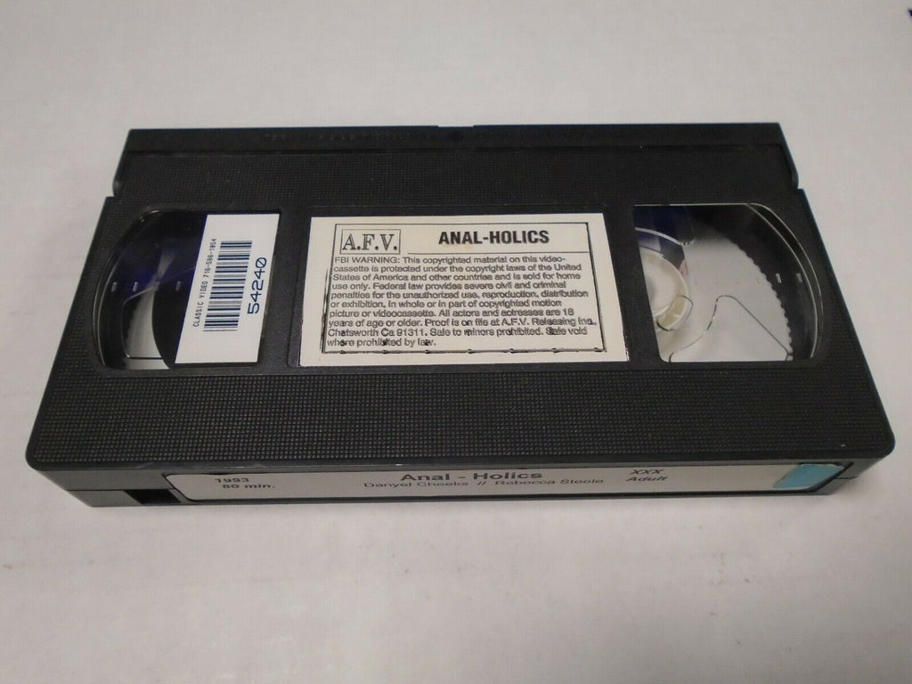 Anal-Holics Danyel Cheeks Rebecca Steele 1993 80mins Adult VHS 032119AMP2