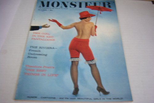 Monsieru Adult Magazine 'The Girl in the Red Pantaloons' October 1962