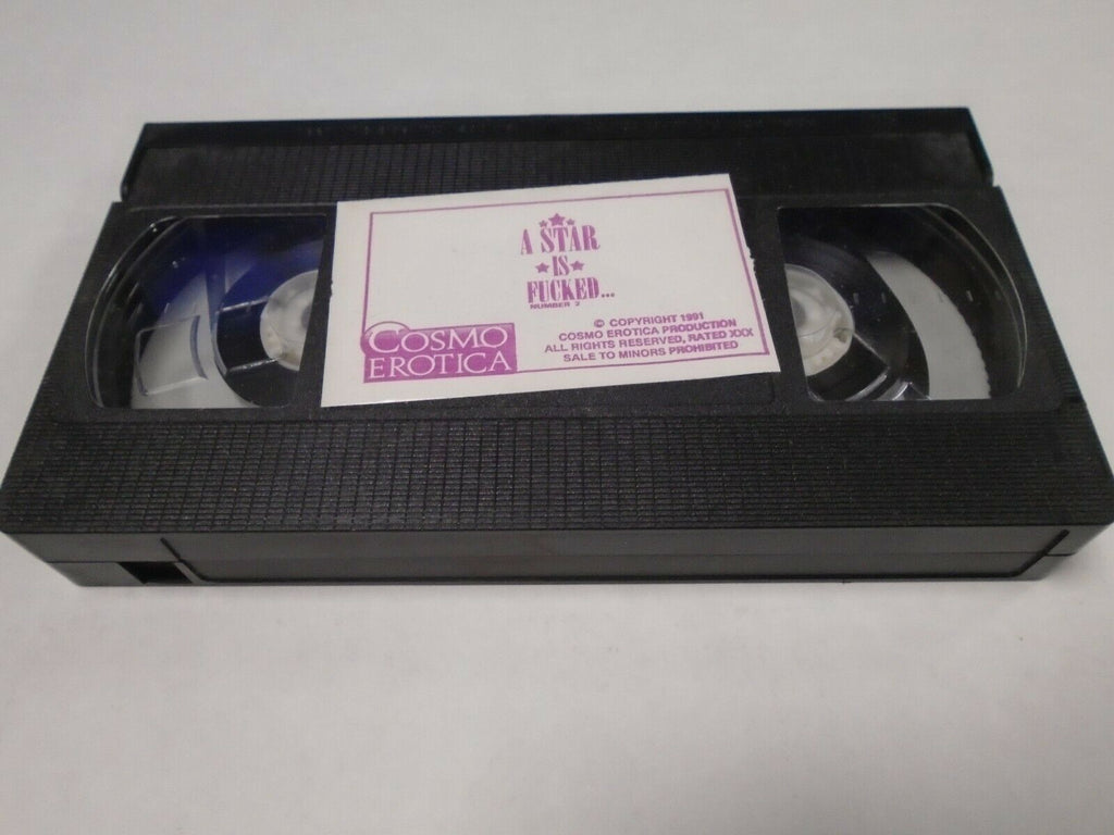A Star is Fucked #2 Cosmo Erotica 1991 Adult VHS 020719AMP3