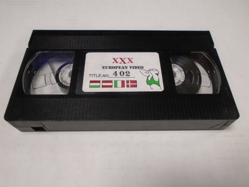 European Video #402 Horniest XXX Models Europe Vintage Adult VHS 011619AMP