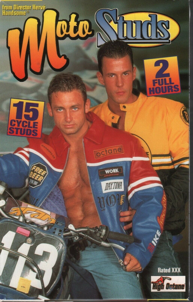Moto Studs Akos Gazdag Peter Tapasz Gay Male Adult VHS 102919AMP