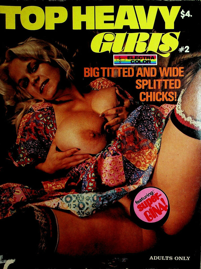 Top Heavy Girls Magazine Super Gina #2 April 1977 Electra Color 020221lm-ep2