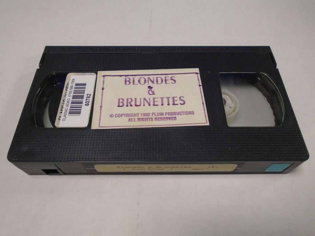 Blondes & Brunettes Diedre Holland 1992 Plum Prod Vintage Adult VHS 031819AMP2