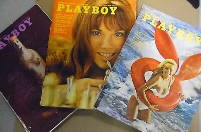 Lot Of 3 Playboy Magazines Ellen Micheals & More! 1972 031918lm-ep2 - Used
