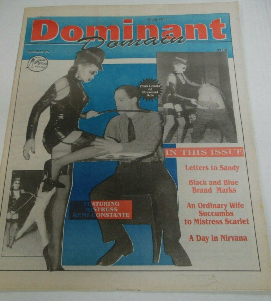 Dominant Domain Newspaper Mistress Remi Constante #25 1994 121419lm-ep2