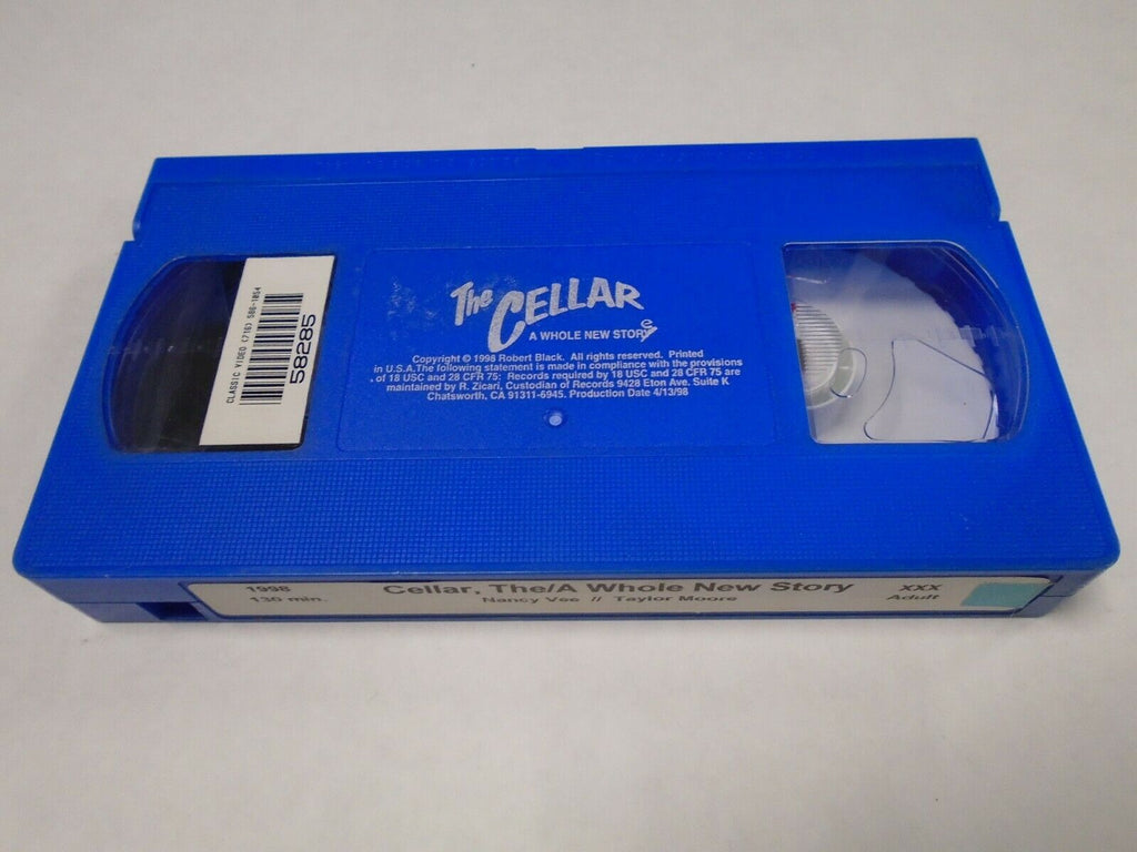 The Cellar Nancy Vee Taylor Moore 1998 130mins Adult VHS 021419AMP2