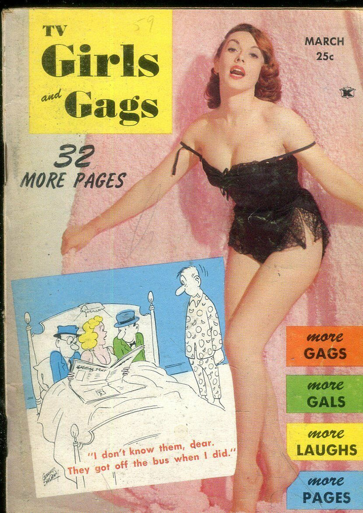 TV Girls And Gags Mini Digest Nona Von Tosh March 1959 021319lm-ep
