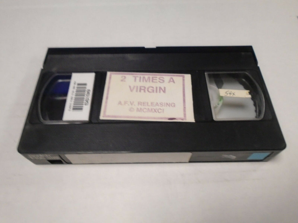 2 Times a Virgin 1991 Ron Jeremy Alexandria Quin Adult VHS 051319AMP2