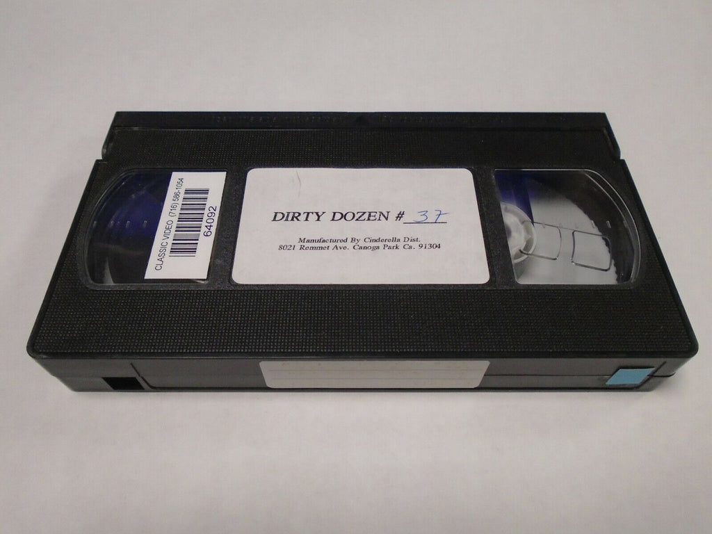 Dirty Dozen #37 6 Couples 1997 Adult VHS 031119AMP