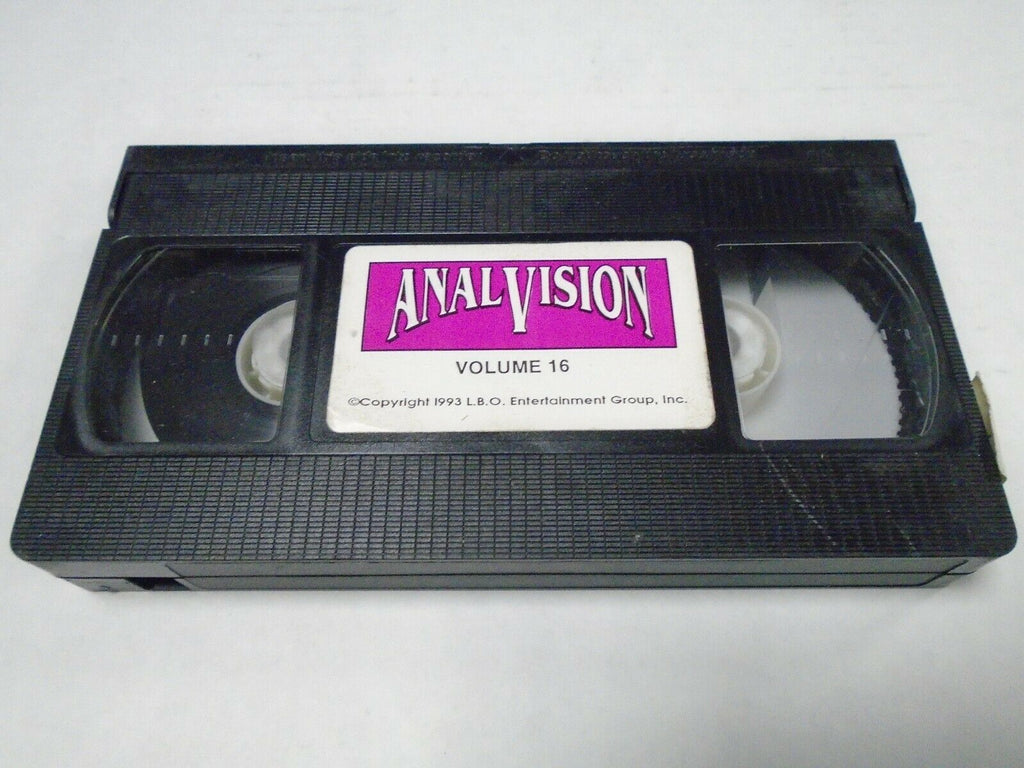 Anal Vision Vol 16 1993 LBO Ent Adult VHS 031119AMP2