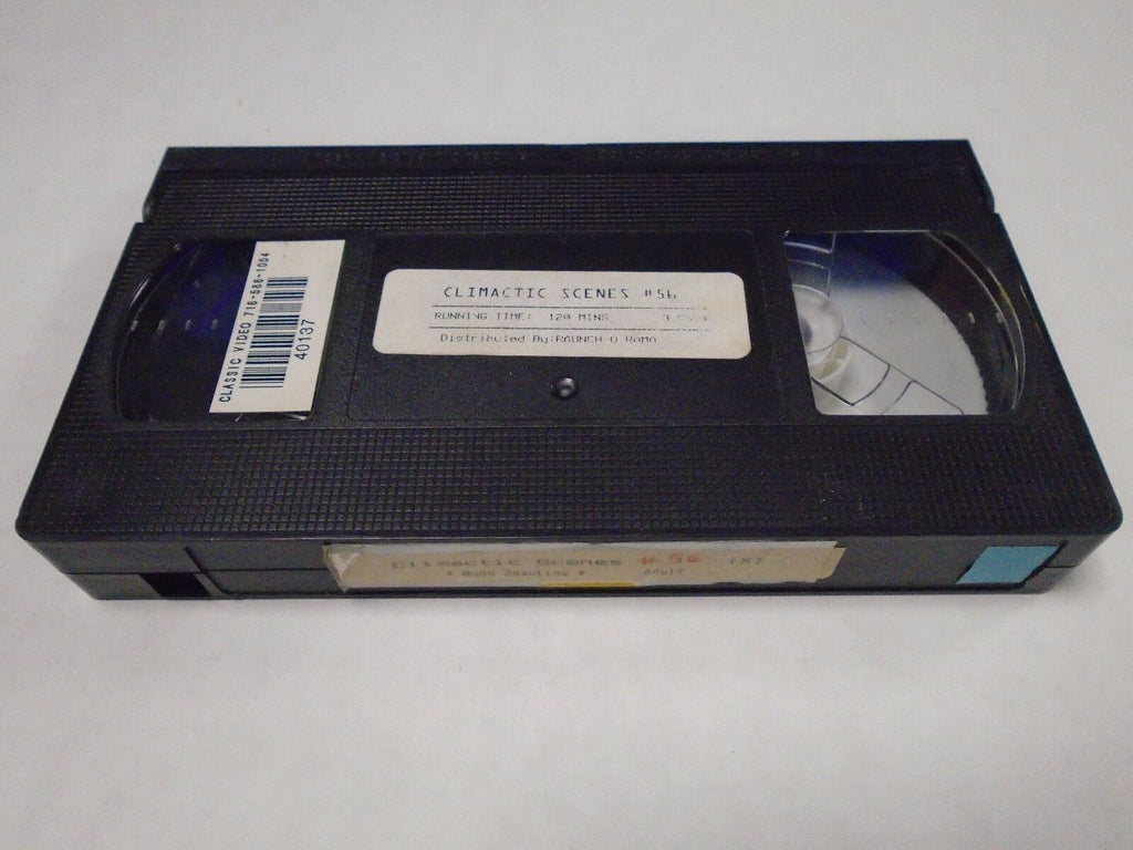Climactic Scenes #56 Nude Beauties Raunch O Rama 120mins Adult VHS 010719AMP