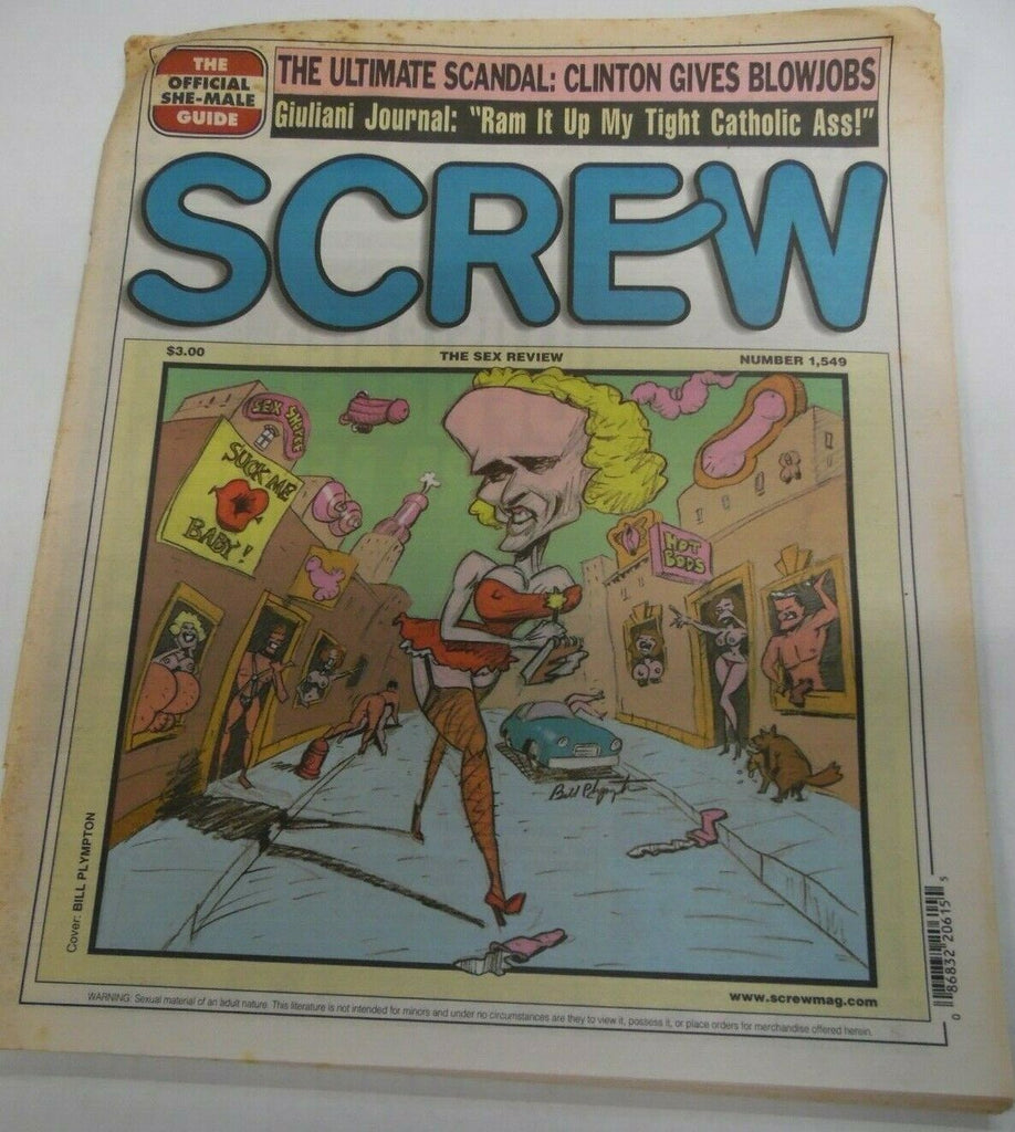 Screw Newspaper Official She-Male Guide #1549 November 9, 1998 122119lm-ep2
