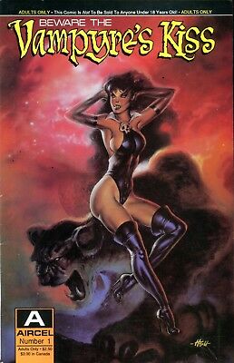 Beware The Vampyre's Kiss Adult Comic #1 1990 by Aircel 051718lm-ep2