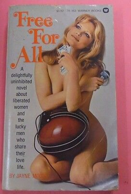Free For All Novel by Jayne Moore 1975 Warner books 102313lm-epa2