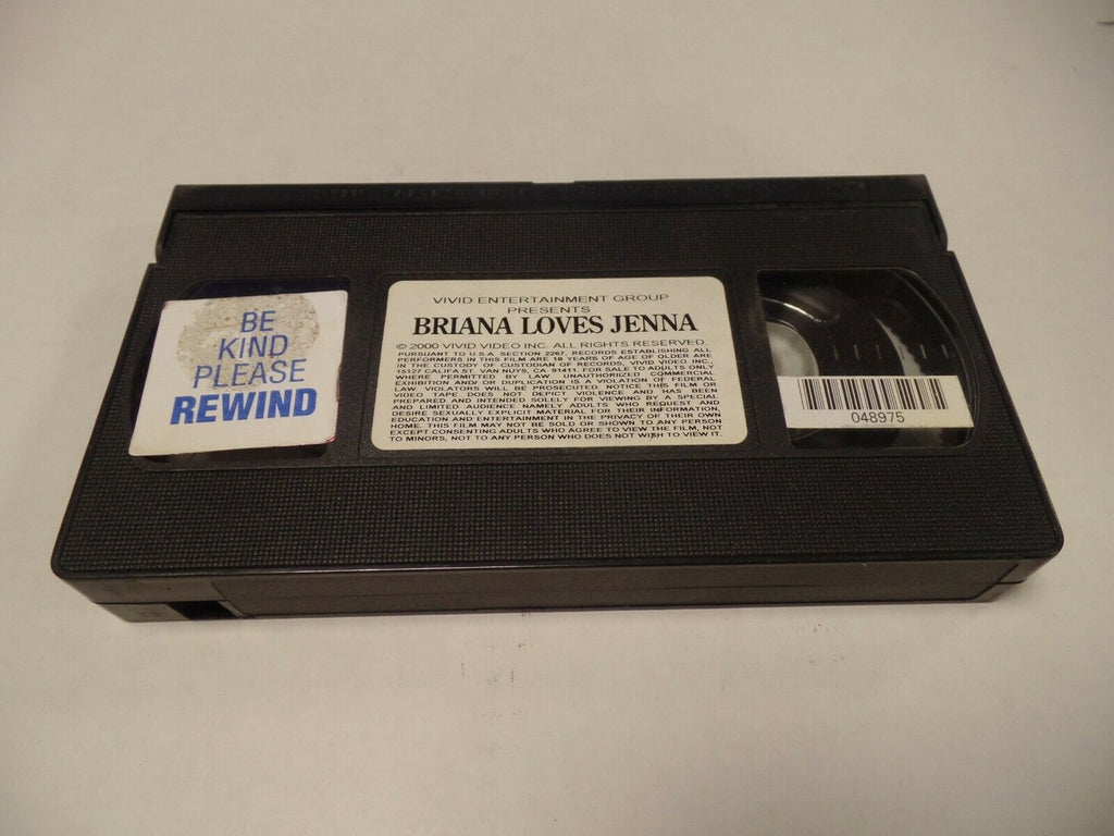 Briana Loves Jenna 2000 Vivid Video Adult VHS 051719AMP