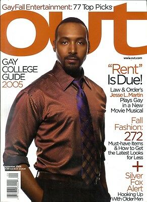 Out Gay Magazine Jesse L. Martin September 2005 051018lm-ep