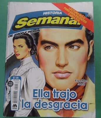 Semanal- Ella trago la desgracia Spanish Graphic Comic Novel #115 063017lm-ep