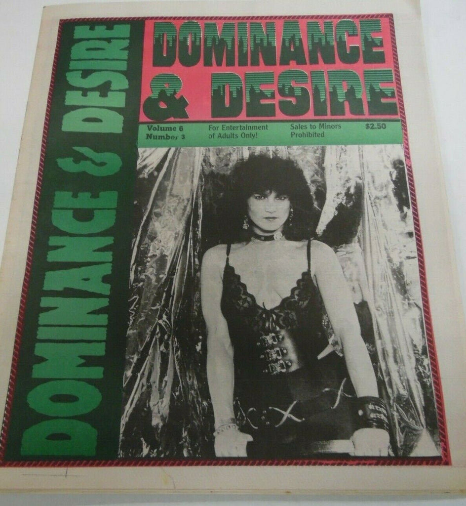 Dominance & Desire Newspaper Mistress Catherine vol.6 #3 1990's 121719lm-ep2