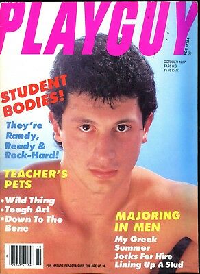 Playguy Gay Magazine Ready & Rock Hard! October 1987 011618lm-ep