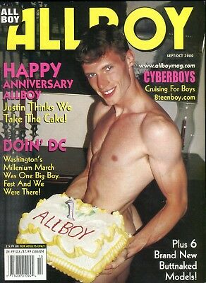 Allmen Gay Magazine Justin September 2000 Anniversary 091718lm-ep