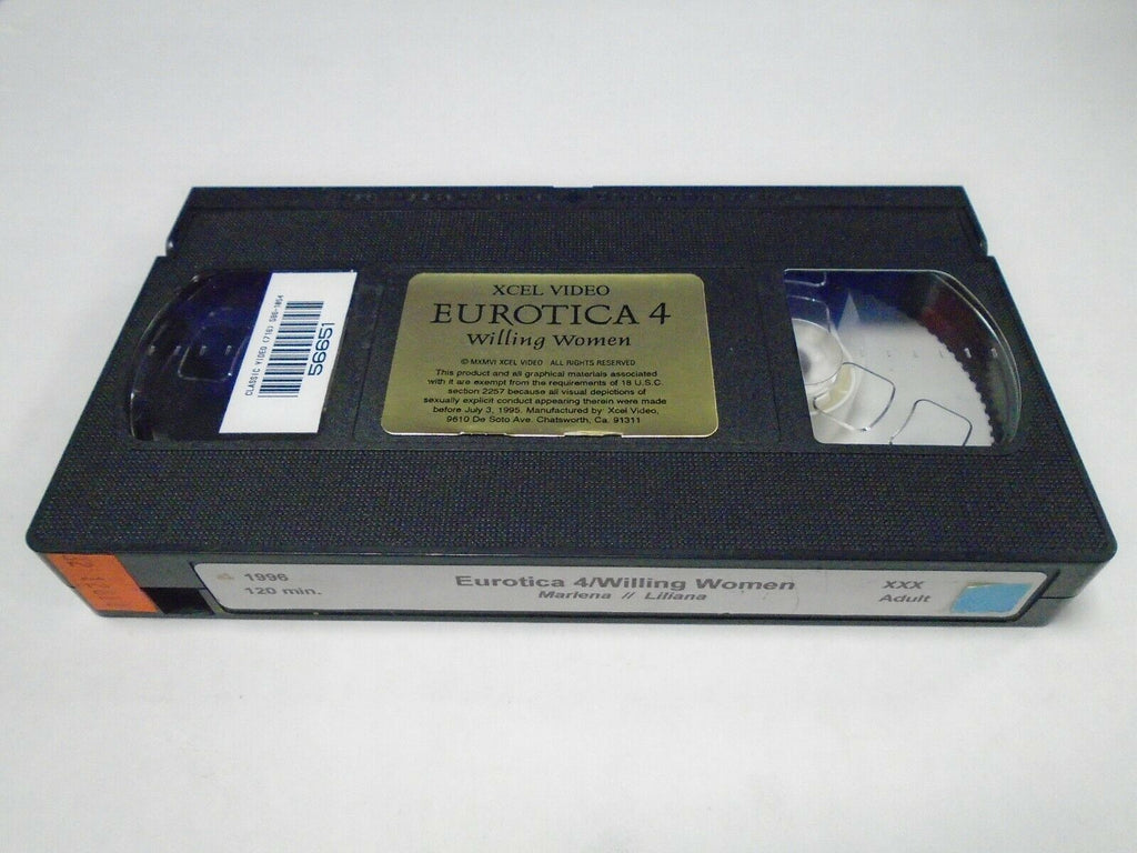 Eurotica 3 Willing Women Marlena Liliana 1996 120mins Adult VHS 022019AMP3