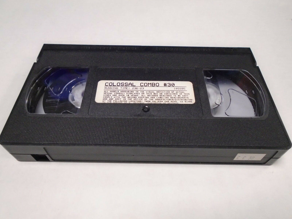 Colossal Combo #30 236mins Adult VHS 011119AMP