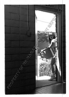 Adult 1990s B&W Photo 5x7 Bondage MILF Ashley Renee Ready to Be Dominated 164SB