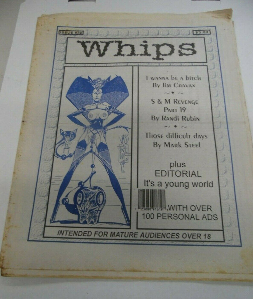 Whips Fetish Magazine I Wanna Be A Bitch #30 121719lm-ep