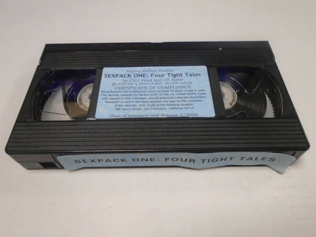 Sexpack One Four Tight Tales 2000 Raging Stallion Gay Male Adult VHS 071719AMP2