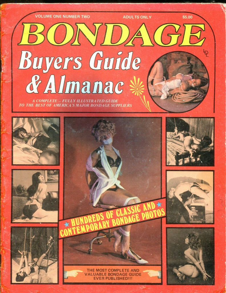 Bondage Buyers Guide & Almanac 100's of Photos! vol.1 #2 1978 112219lm-ep