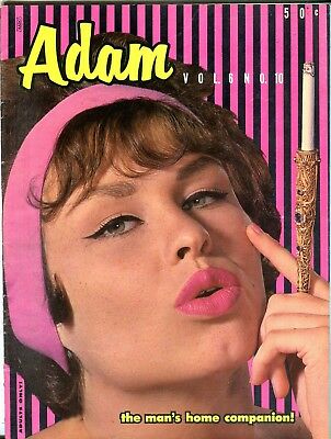 Adam Busty Magazine Cover Girl Craig Hunter vol.6 #10 1962 021618lm-ep
