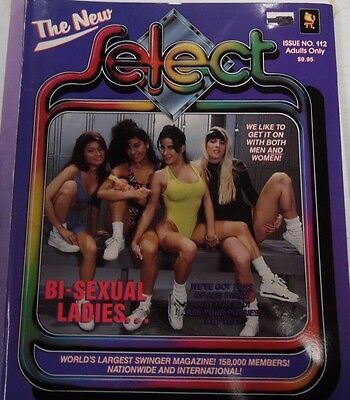 Select Contact Magazine Bi-Sexual Ladies #112 1992 111712lm-epa
