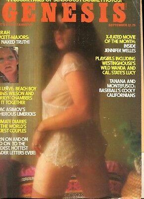Genesis Magazine Marilyn Chambers/ Farrah Fawcett September 1977 122917lm-ep