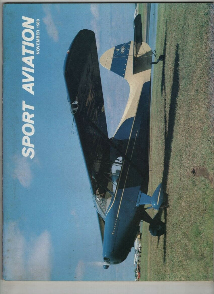 Sport Aviation Mag Two Plane Quickie Q2 Ford Fiesta November 1980 120720nonr