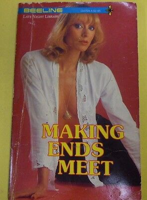 Making Ends Meet Adult Novel by Sandy Canley 1984 Beeline 071213lm-epa