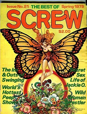 Best Of Screw Magazine Sex LIfe Of Jackie O. #21 1979 042926AMP-