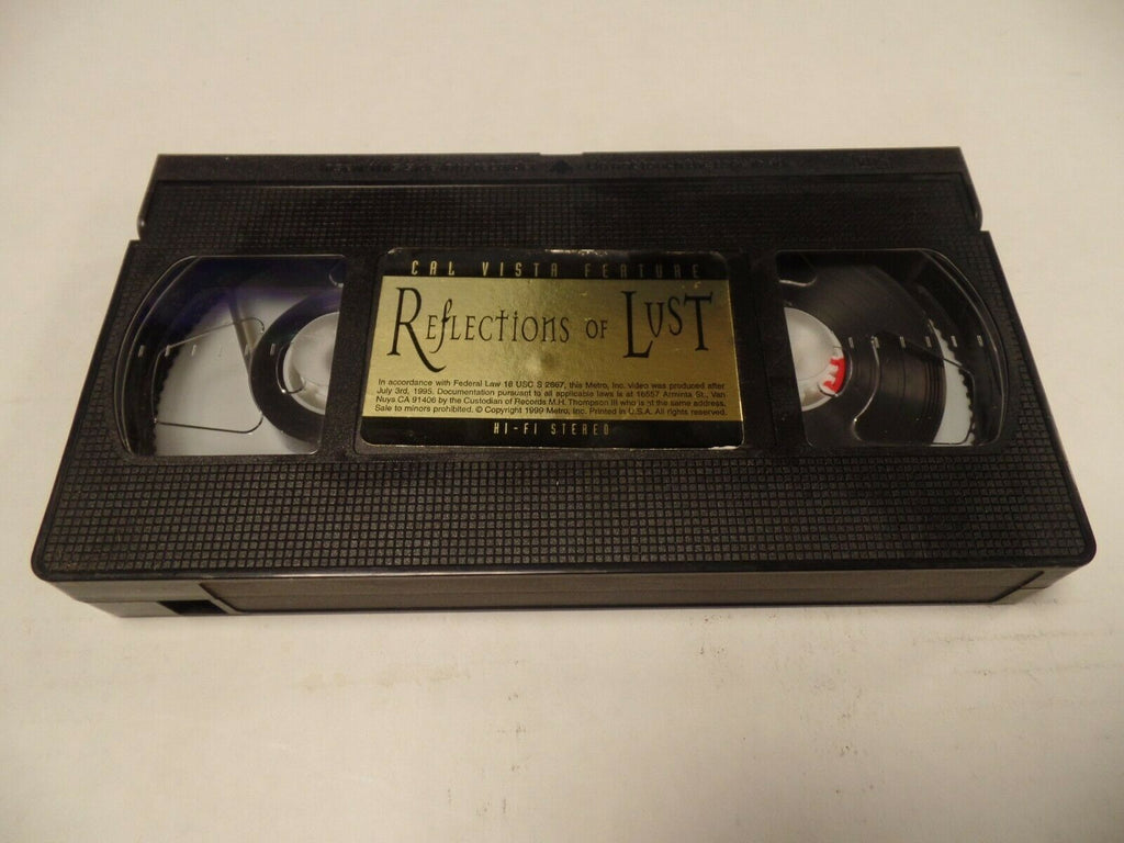 Reflections of Lust Cal Vista Prod 1995 Adult VHS 051719AMP2