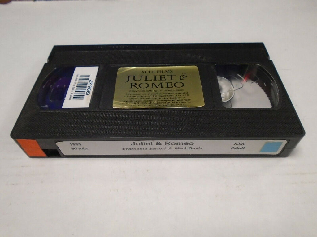 Juliet & Romeo Stephanie Sartori Mark Davis 1995 90mins Adult VHS 032519AMP3