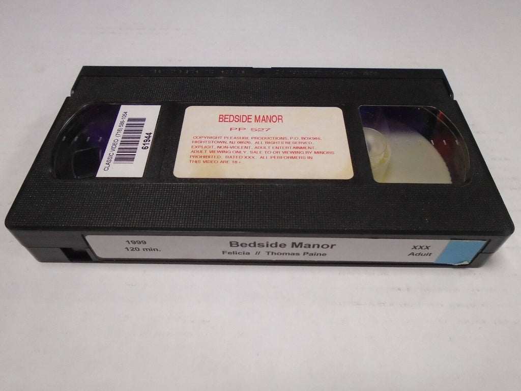 Bedside Manor Felicia thomas Paine 1999 120mins Adult VHS 011519AMP