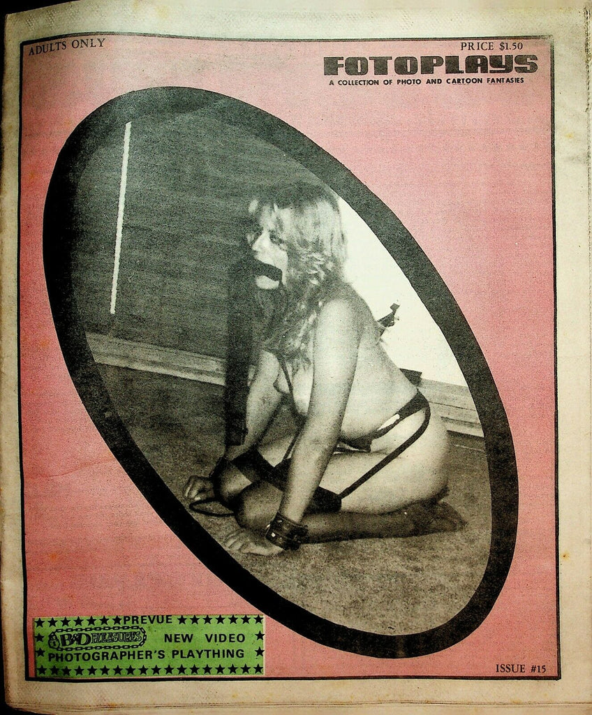 Fotoplays Fetish Newspaper The Trainee #15 1986 022020lm-ep