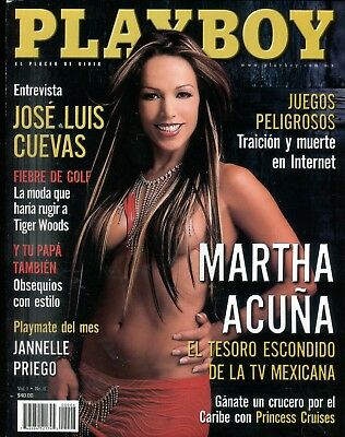 Playboy Mexico International Martha Acuna vol.1 #8 2003 081718lm-ep