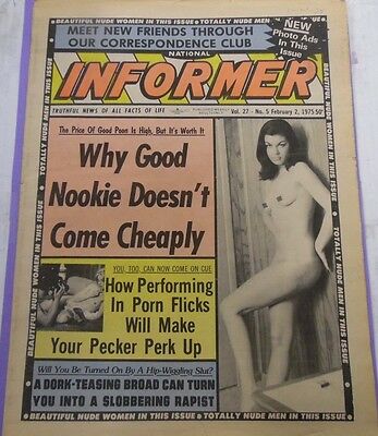 Informer Adult Newspaper Good Nookie February 2 , 1975 011213lm-epa