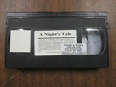 A Night's Tale Hollywood Video XXX VG Adult VHS 052215amp