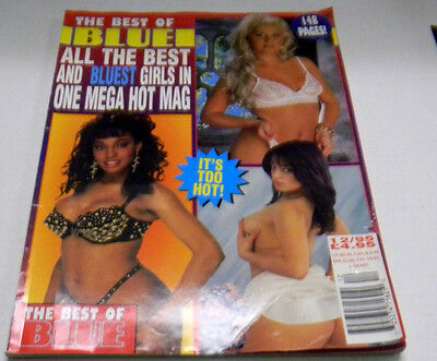 Best of Blue Busty Adult Magazine 148 Pages! December 1995 vg 041514lm-ep
